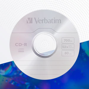 CD и DVD от ведущего производителя Verbatim