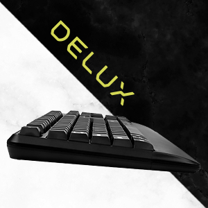 Поступление клавиатур Delux DLK-670OUB