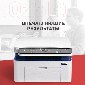 Лазерное МФУ Xerox WorkCentre 3025BI по выгодной цене